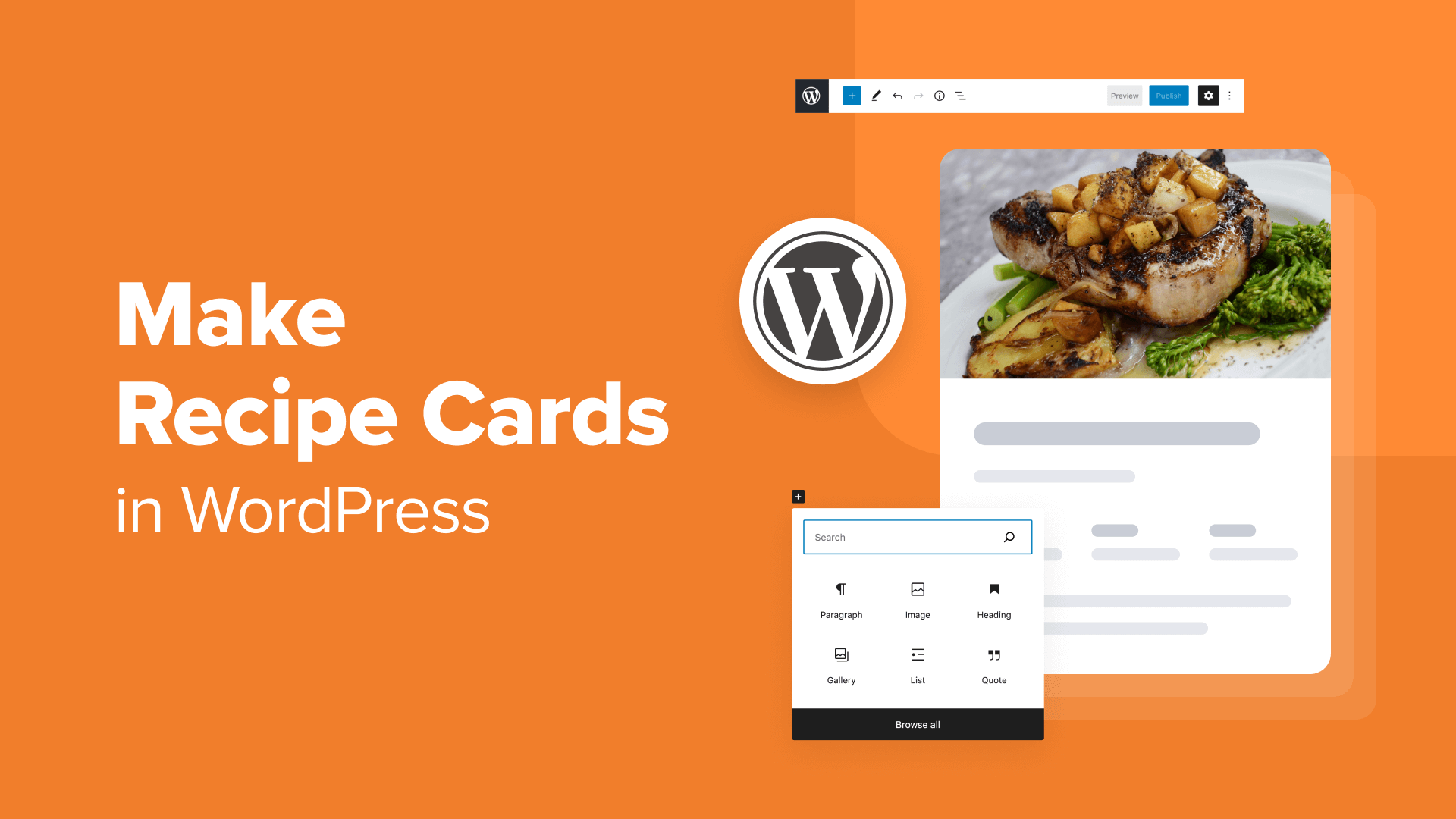 Step-by-Step Guide to Creating Professional Recipe Cards in WordPress