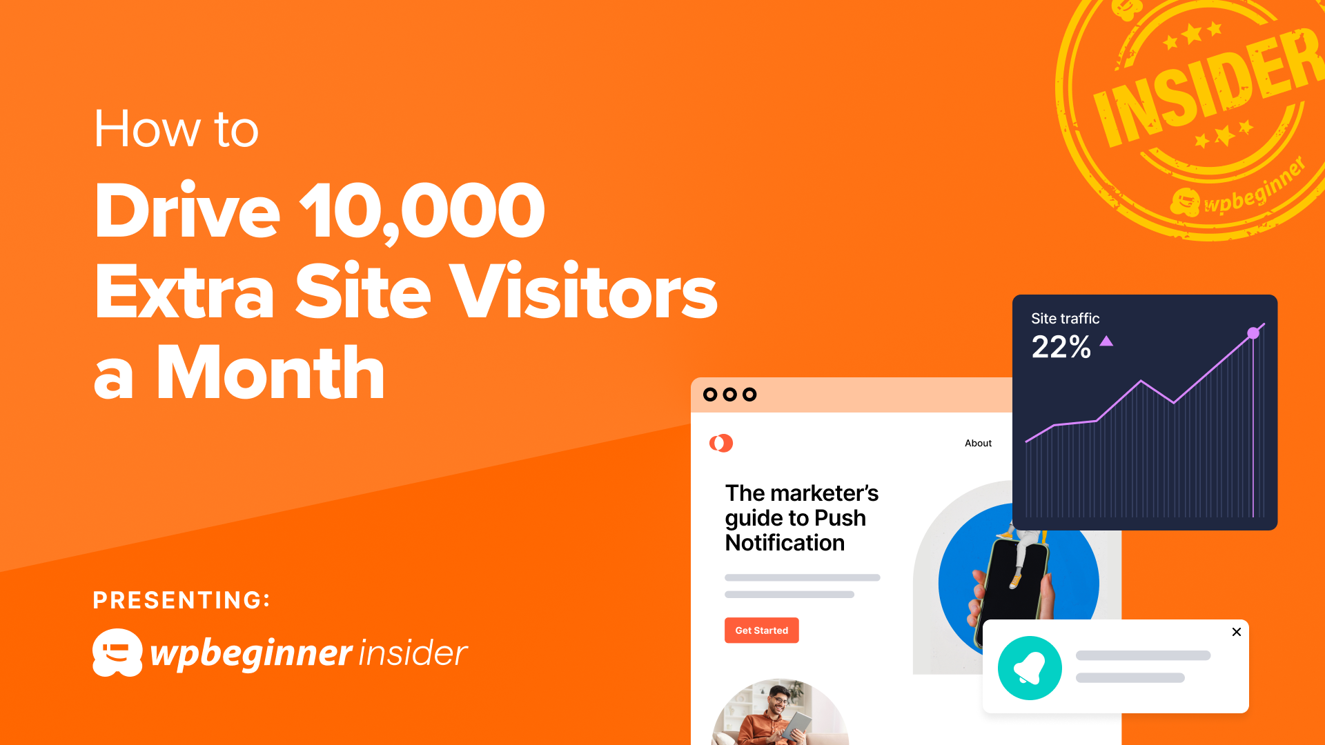 A Proven Strategy for Generating 10,000+ Monthly Website Visitors Using Push Notifications