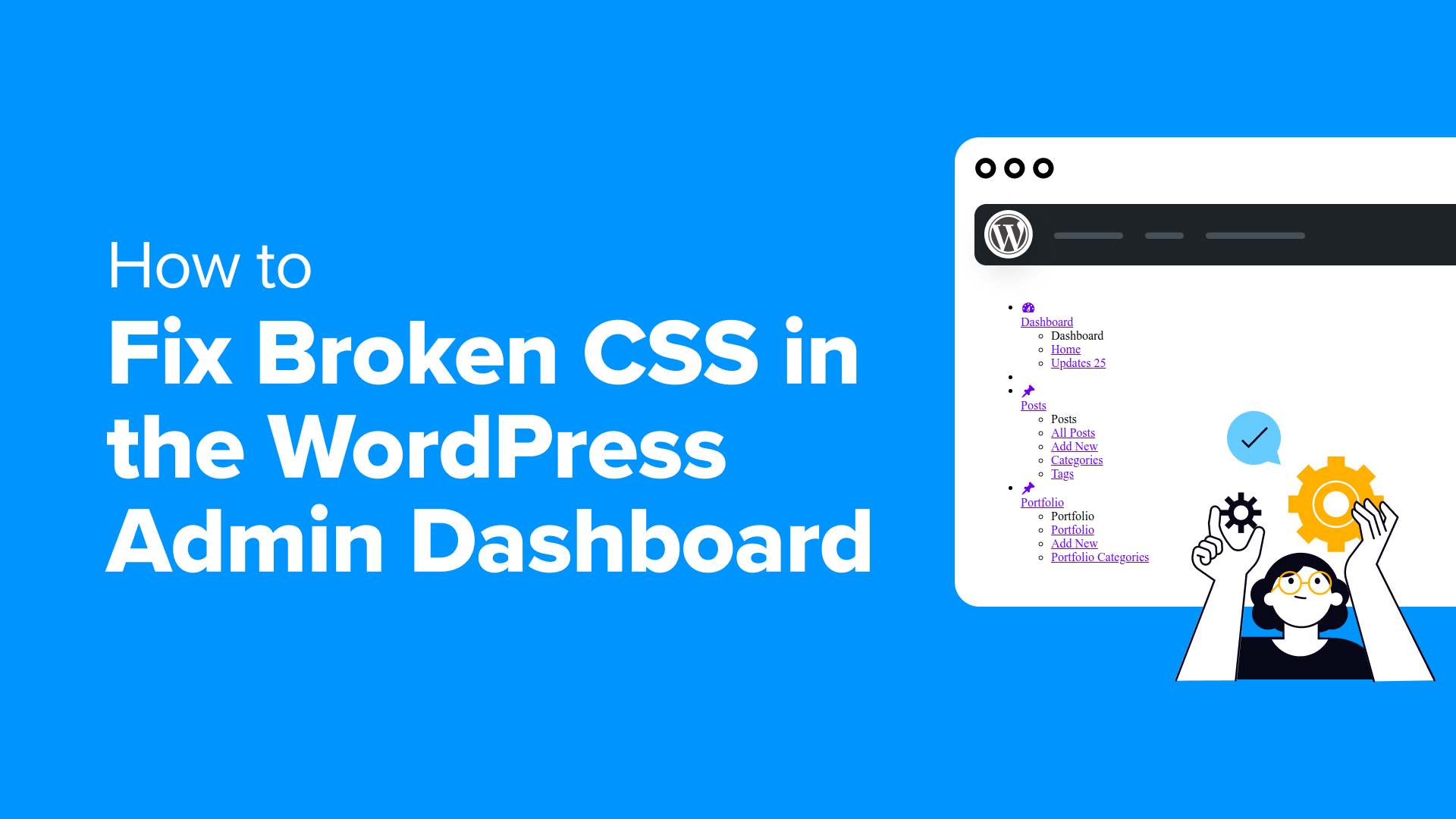 Resolving CSS Display Issues in the WordPress Admin Interface