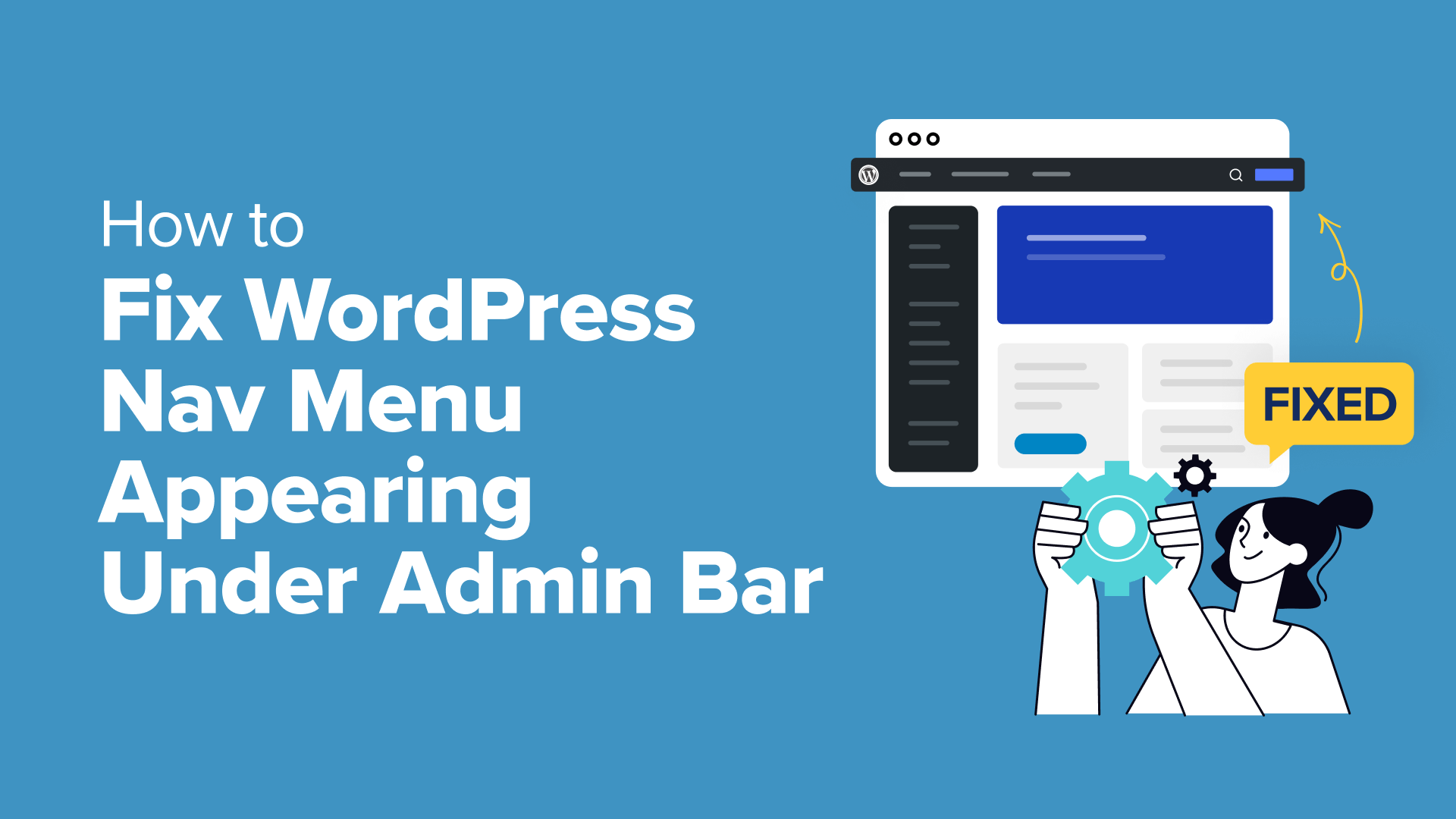 Resolving WordPress Navigation Menu Overlap with Admin Toolbar