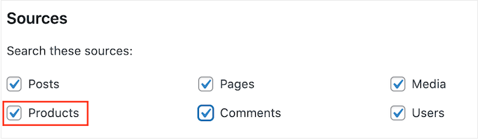 Creating a smart product search