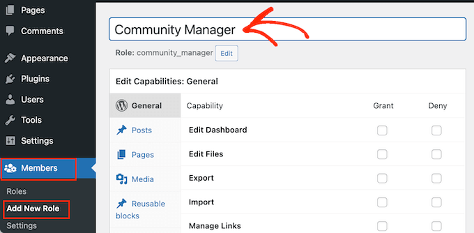 How to add a new user role in WordPress