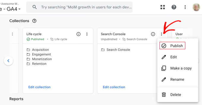 Confirm the Association Between Google Search Console and Google Analytics